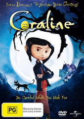 Coraline - Movie DVD [REGION 4]