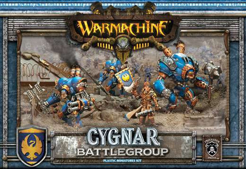 Warmachine - Cygnar Battlegroup Plastic Miniatures Kit
