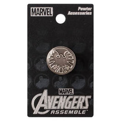 Avengers  - SHIELD Eagle Logo Pewter Lapel Pin