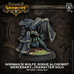 Warmachine - Mercenaries Gorman di Wulfe, Rogue Alchemist Solo