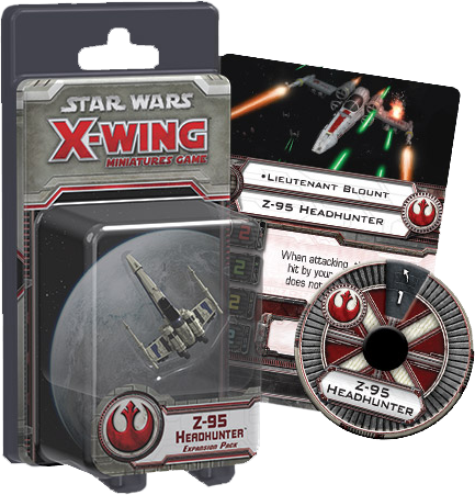 Star Wars - X-Wing Minatures Game Z-95 Headhunter Expansion Pack