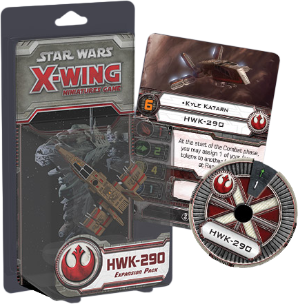 Star Wars -  X-Wing Miniatures Game HWK-290 Expansion Pack