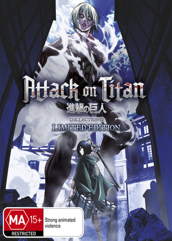 Attack on Titan  - Anime Collection 2 Blu-Ray LIMITED EDITION [REGION 4]