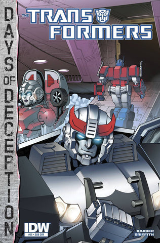 Transformers -  Issue #35 Days of Deception SUBSCRIPTION VARIANT COVER