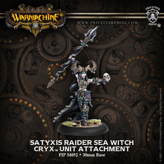 Warmachine - Cryx: Satyxis Raider Sea Witch Unit Attachment