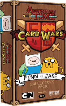 Adventure Time - Card Wars Game - Finn and Jake