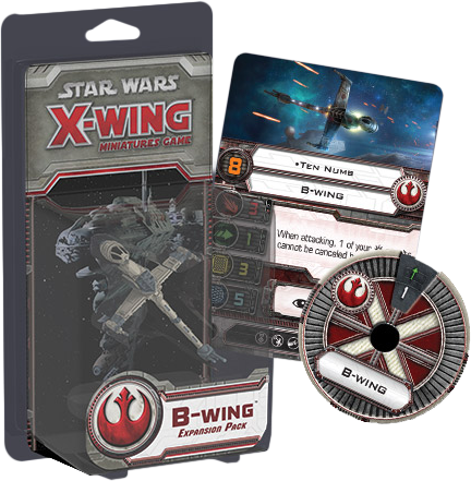 Star Wars - X-Wing Minatures Game B-Wing Expansion Pack