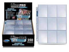 Ultra Pro - 9 pocket Page Single Sheet