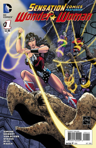 Sensation Comics Featuring - Wonder Woman Comic Issue #1