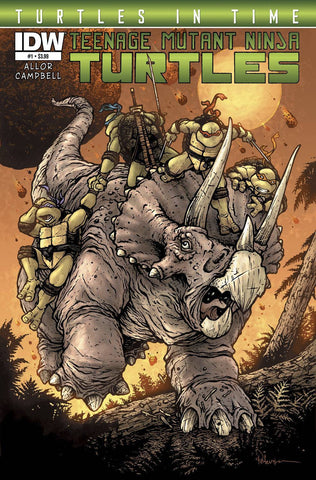 Teenage Mutant Ninja Turtles - Turtles in Time Comic Issue #1