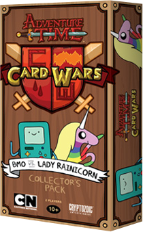 Adventure Time - Card Wars Game - BMO and Lady Rainicorn