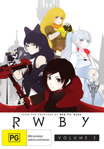 RWBY - Anime - Season 2 DVD [REGION FREE]