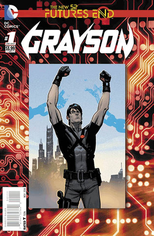 Grayson - Futures End Comic Issue #1 LENTICULAR COVER