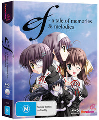 Ef - A Tale of Memories and Melodies - Anime Blu-Ray Box Set [Region A & B]