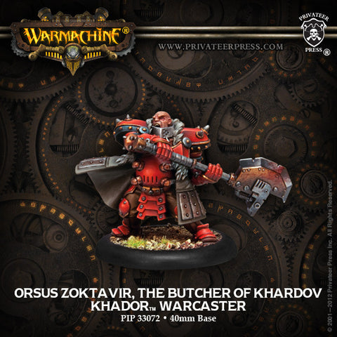 Warmachine - Khador: The Butcher of Khardov Warcaster