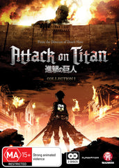 Attack on Titan - Anime Collection 001 DVD [REGION 4]