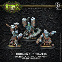 Hordes -Trollbloods Trollkin Runeshapers Plastic Unit Box