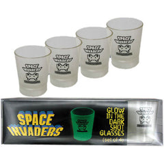 Space Invaders - Shot Glass set of 4